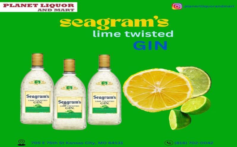 Seagram’s Lime Twisted Gin