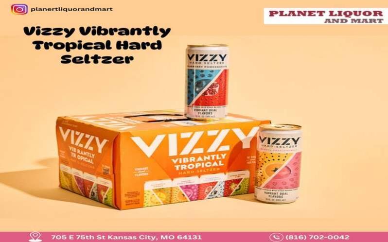 Vizzy Vibrantly Tropical Hard Seltzer